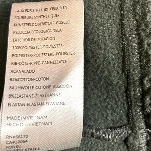 Free People Poppy Pullover- Forest Pine Sherpa Half Zip Pullover- Size Small - Picture 11 of 13